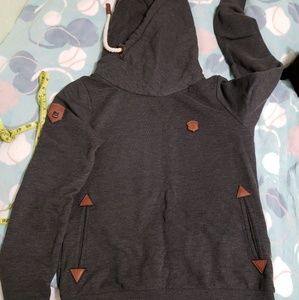 Naketano Darth Dirty Grey Goose Hoodie. M Naketano Darth Dirty Grey Goose Hoodie. M
